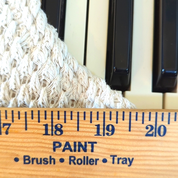 Zara Women knit cable short sleeve perfect to fall layer look Sz Medium - Picture 12 of 12